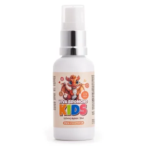 VIVA BRONCHO Kids – sprej na podporu dýchacích ciest pre deti 50 ml