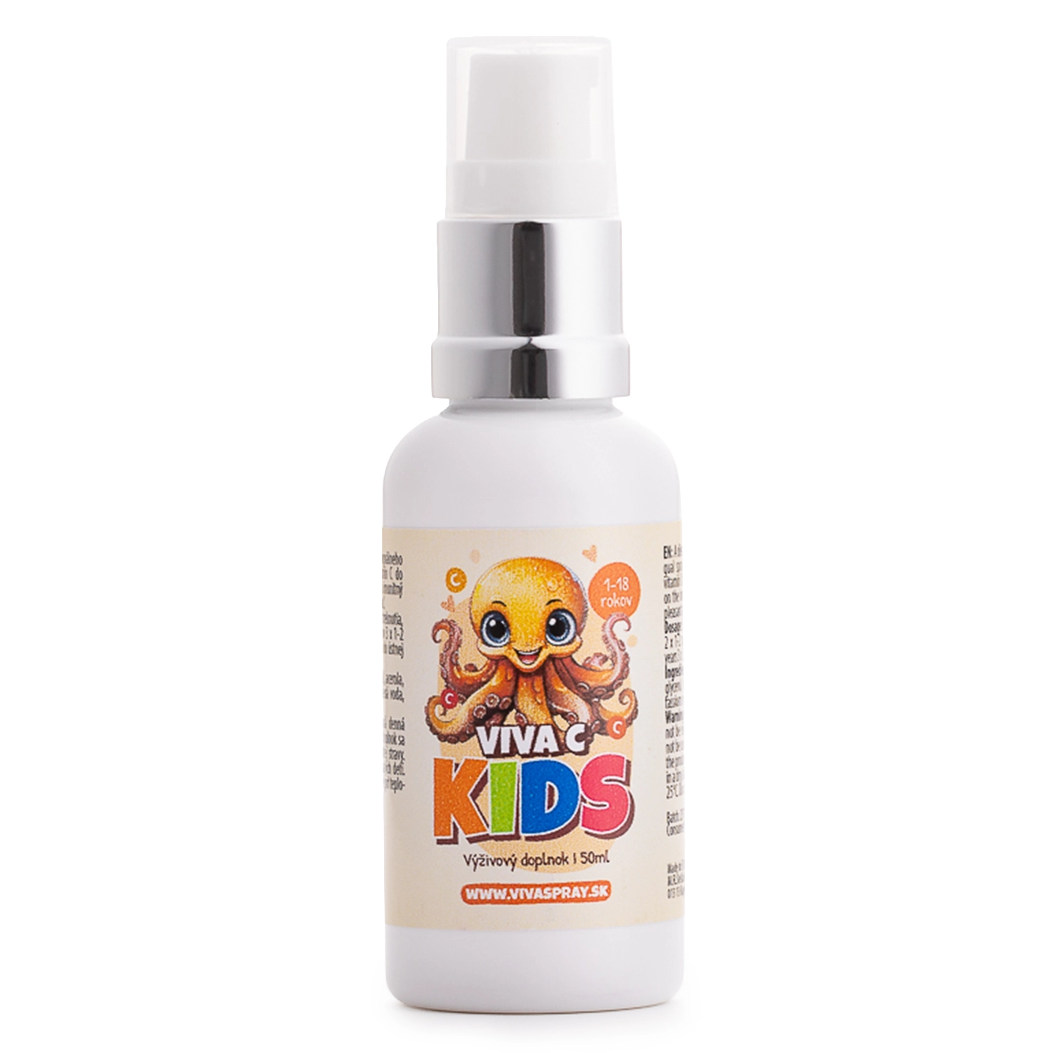 VIVA C Kids – Detský vitamín C sprej 50 ml