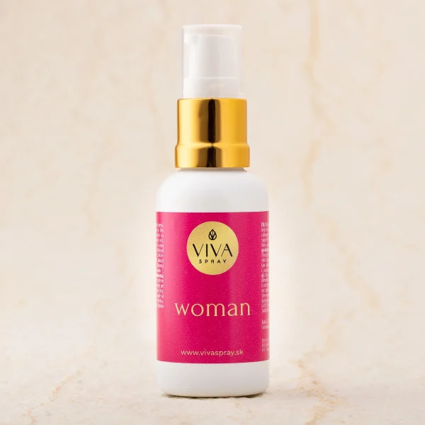 VIVA WOMAN dámsky sprej pre hormonálnu rovnováhu a vitalitu 50 ml vizualizácia